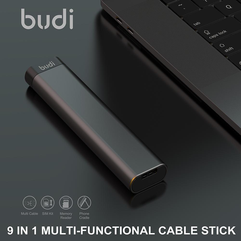 BUDI - Adaptador Multi Función Smartphone Android & Iphone